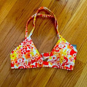 NWT AERIE CROSSBACK TRIANGLE BIKINI TOP